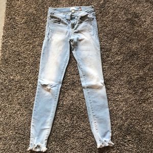 Boutique brand jeans